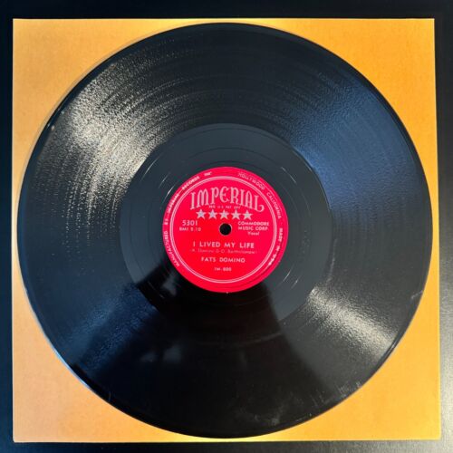 FATS DOMINO - YOU CAN PACK YOUR SUITCASE 1954 - Original R&B 78rpm - EX - Picture 3 of 3