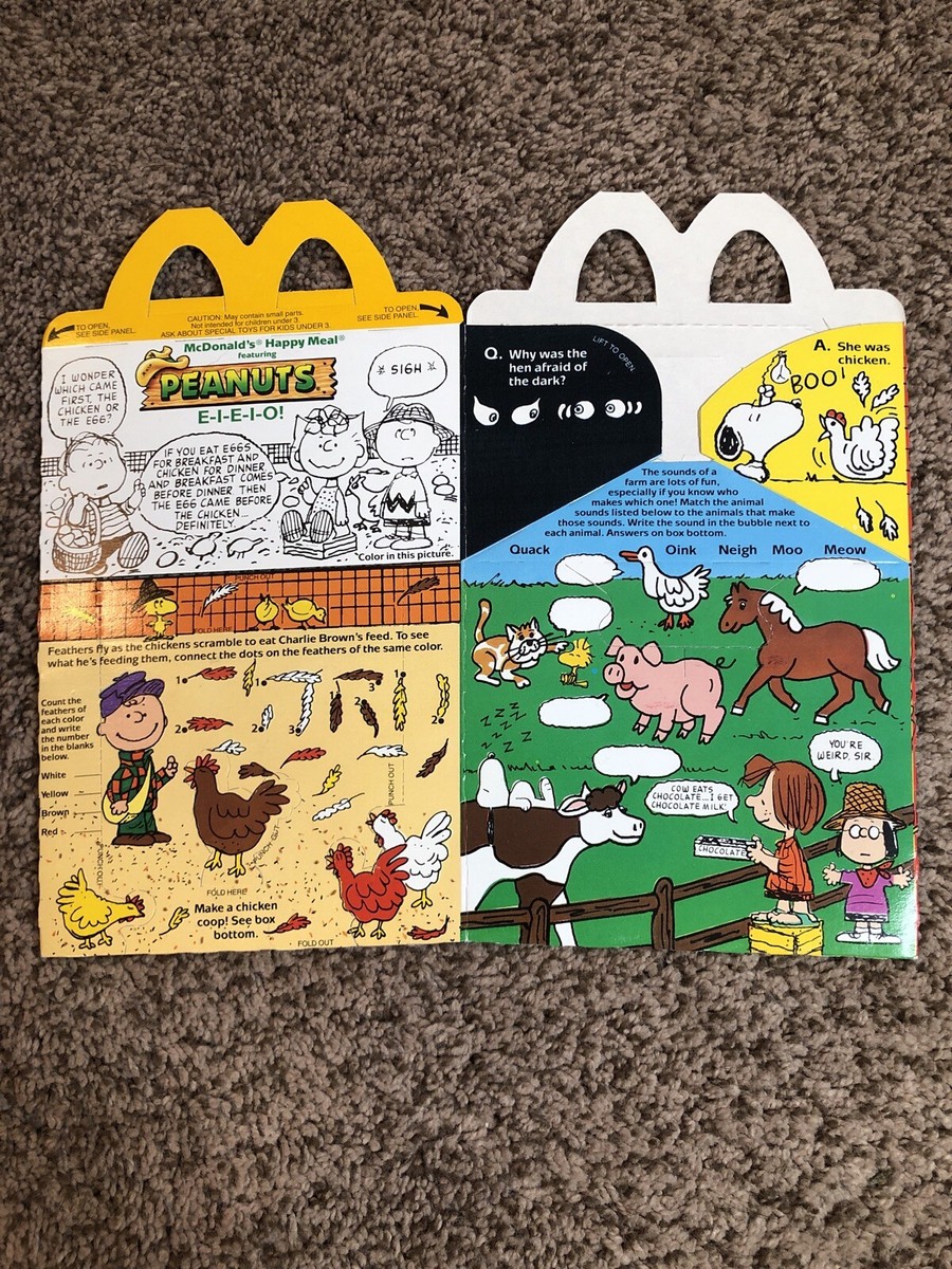 80s-90's McDonald's meal マクドナルド ハッピーセット 80s 90s Vintage McDonalds Food Play Set Pizza Hut Lot Fries Back