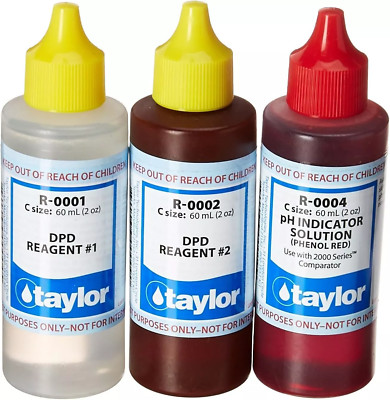taylor Replacement Reagent Refill Kits - Basic Refill Kit - 3/4 oz.