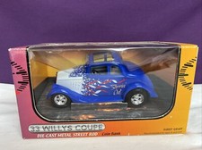 "Steppin Out" 33 Willys Coupe Diecast street rod coin bank by 1st Gear