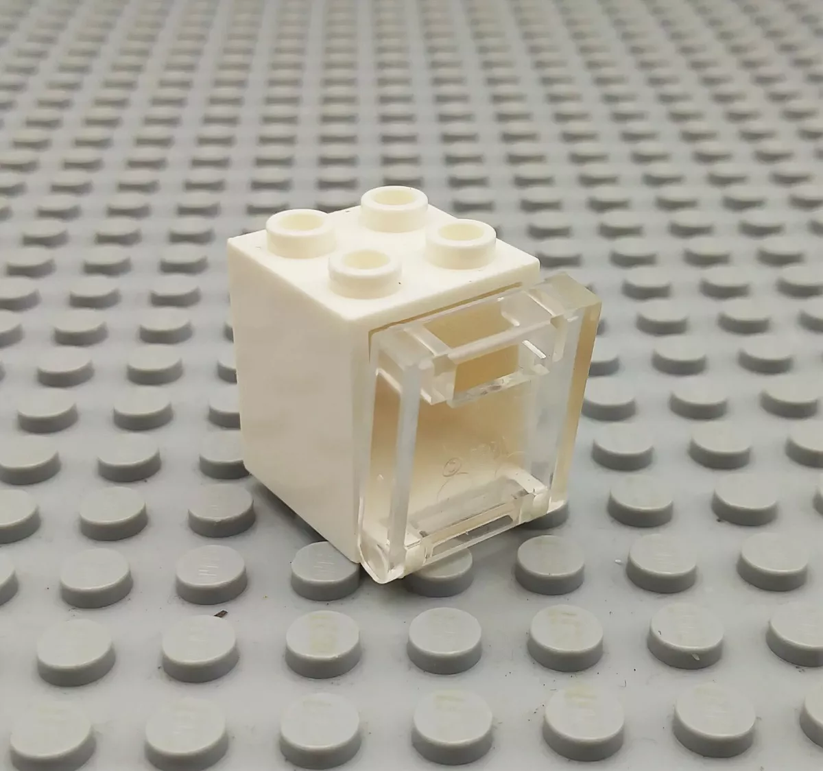 Clear lego containers hot sale