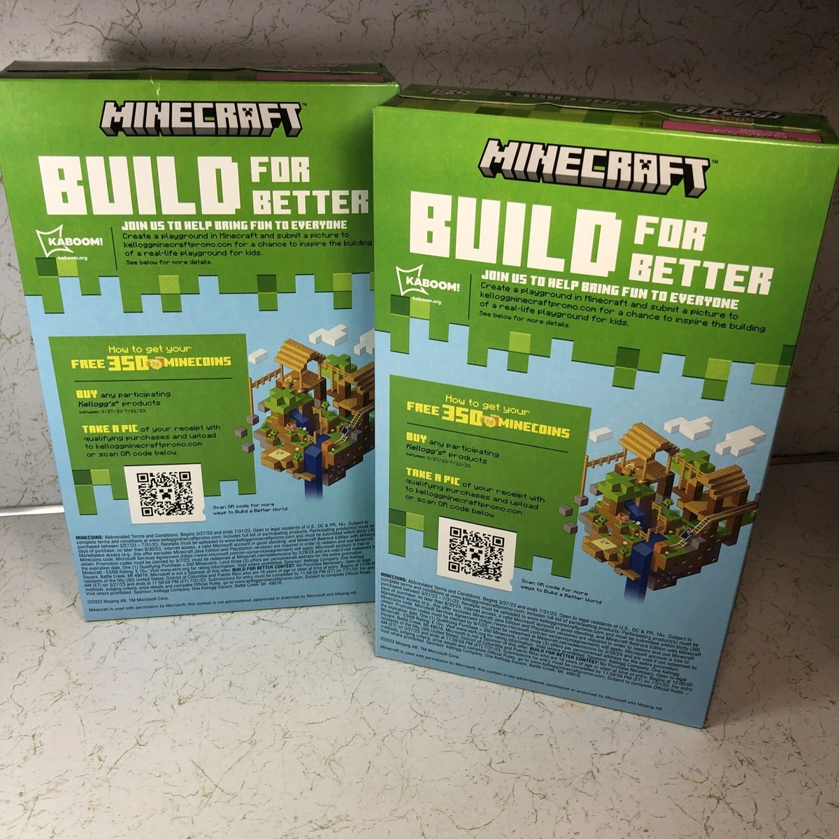 Kellogg's Cereal MINECRAFT FROSTED FLAKES Creeper Bit Marshmallows 16.8oz  APR 24 | eBay