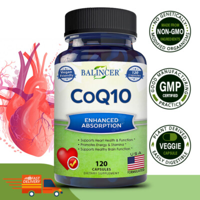 COQ 10 capsules 400 mg  Supports energy metabolism, anti-stress and anti-fatigue