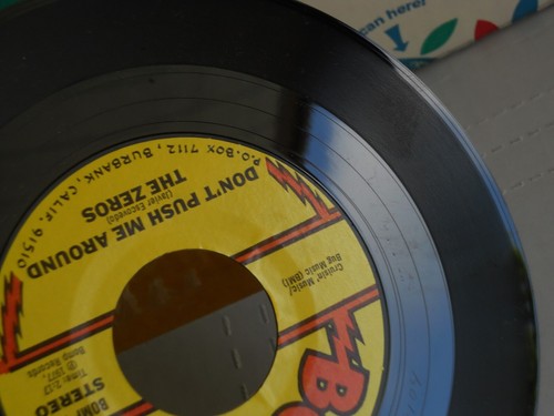 BOMP 110 PUNK THE ZEROS WIMP DONT PUSH ME AROUND JAVIER ESCOVEDO CHENELLE - Picture 12 of 12