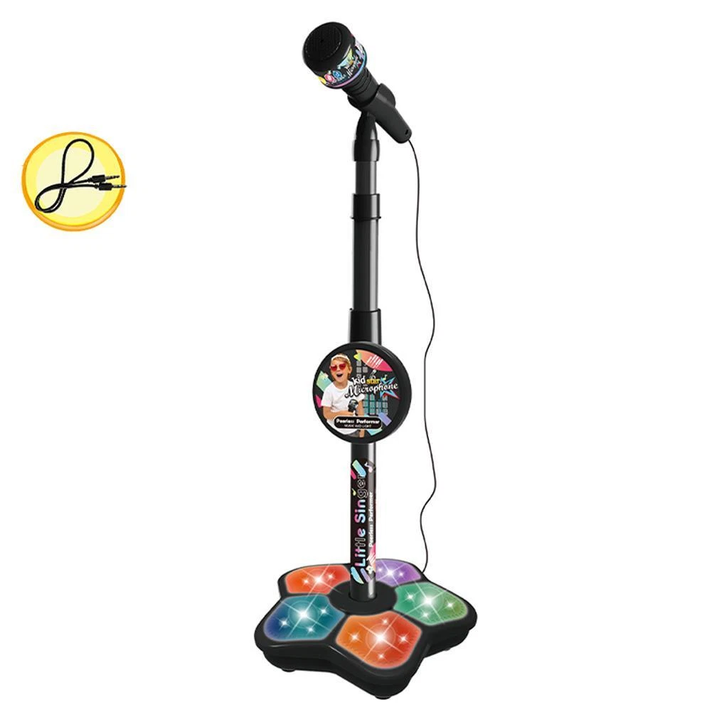 Microphone musical support Kit jouet chant pour micro karaoké pour enfants  cade