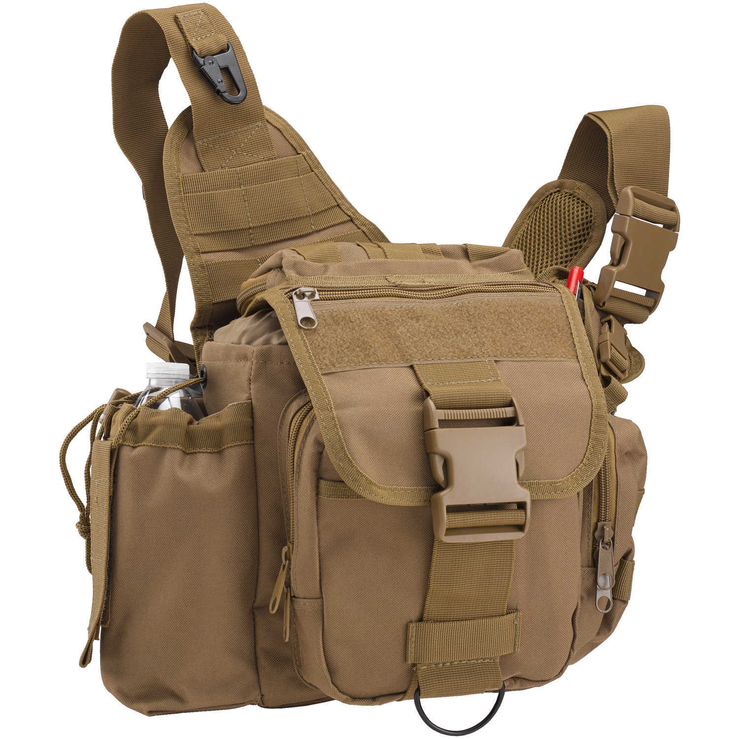 Rothco Advanced Tactical Shoulder Bag Large Coyote Brown