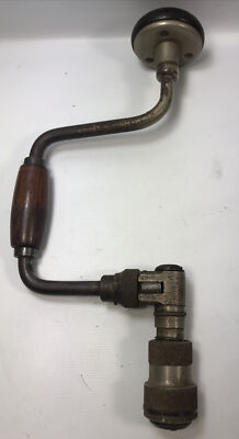 Vintage Montgomery Wards  ''Wards Master'' Hand Crank Turn  Drill USA