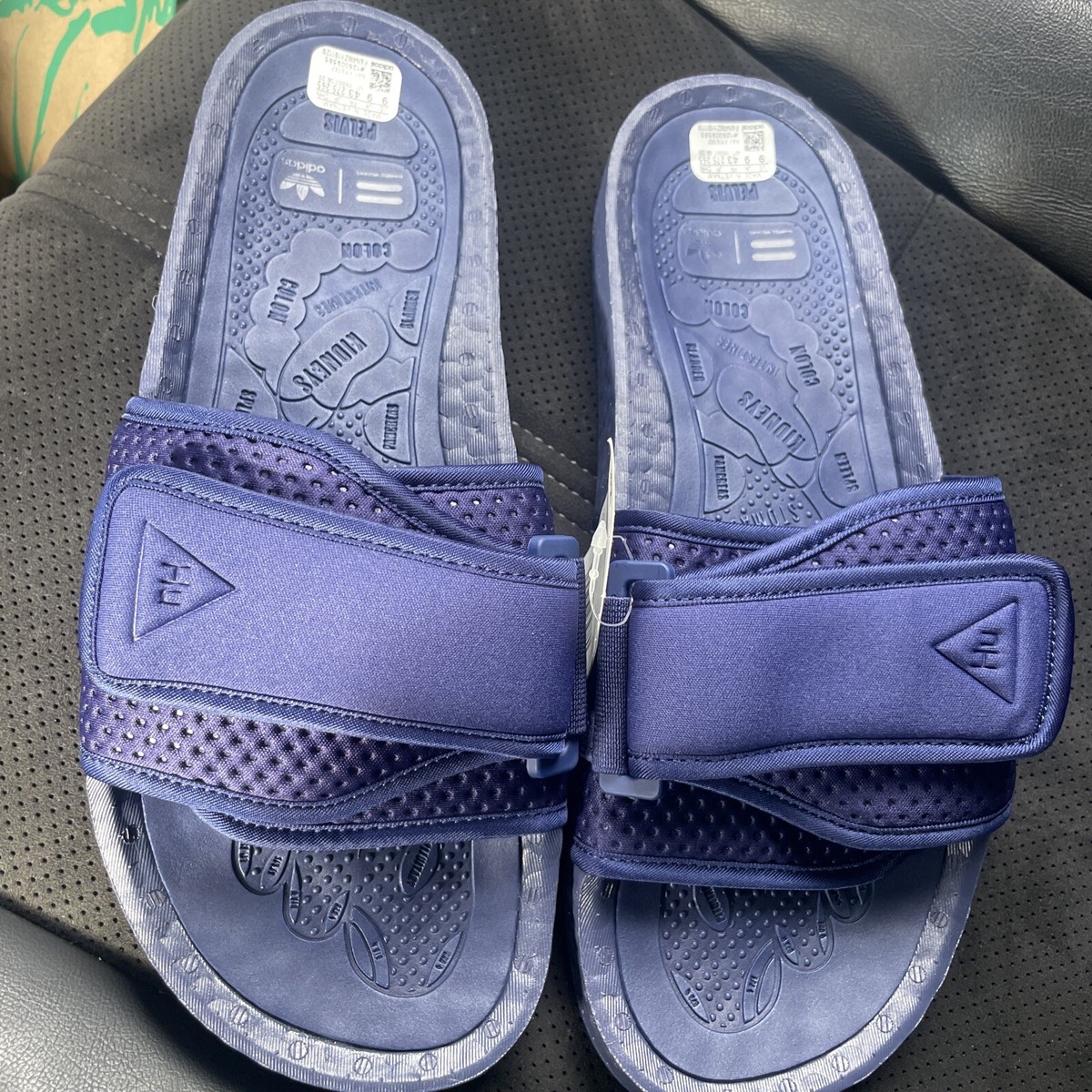 Pharrell Williams X Adidas Boost Human Race Slides Shoes  display picture 2