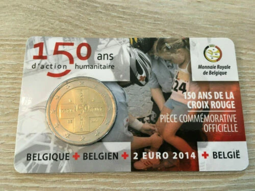 Pièces de 2 euros de Belgique année 2014