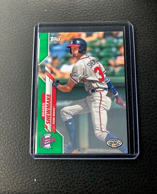 2020 Topps Pro Debut Braden Shewmake Green 13/99