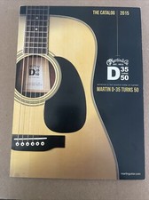 *LEER*DESCR.* Guitarras Martin & Co. D-35 2015 Catálogo de guitarras Martin D-35 gira 50