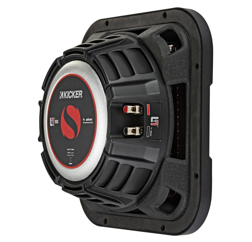 Kicker 10" Solobaric L7 Woofer L7T104 25cm Chassis mit 1000 Watt Auto-Subwoofer - Bild 3 von 4