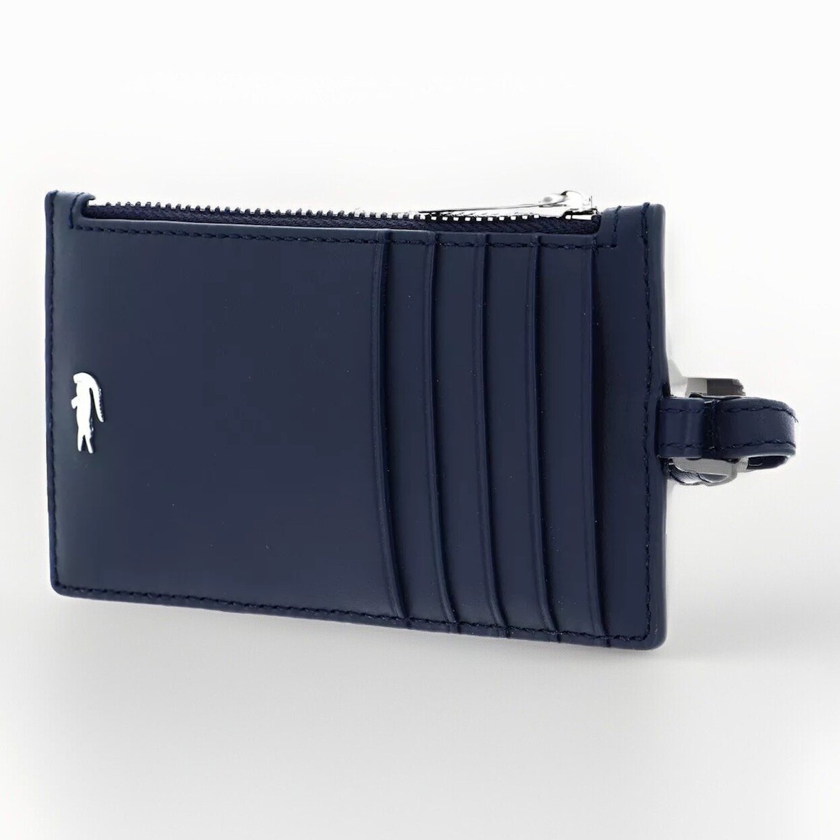 Blue Cardholder Lacoste Lacoste Fitzgerald Leather Neck Strap