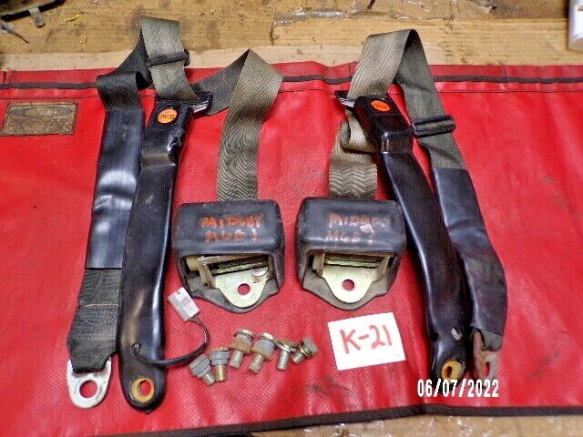 Mg midget seat clearance belts