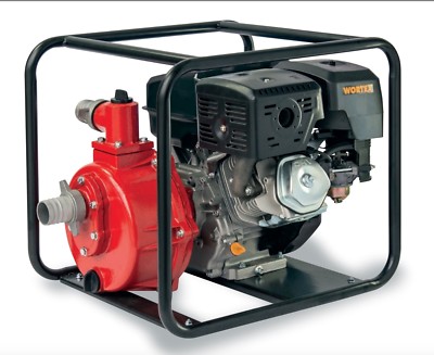 Motorpumpe 4T A Benzin Selbstansaugende Portable Alu WORTEX LWP55 14 HP