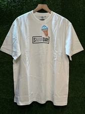 Snow Day Dual Color BOGO "Box Logo" Tee White (Medium) NEW! Amazing Quality!!!