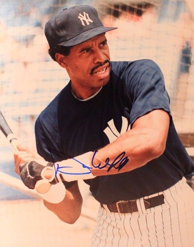 Dave Winfield New York Yankees HOF Autographed Signed 8x10 Photo JSA COA - Picture 1 of 6