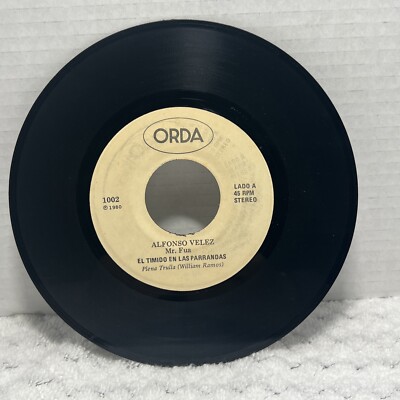 ALFONSO VELEZ / ORDA 1002 / 45RPM
