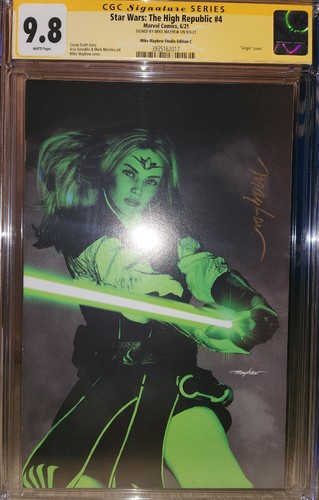 STAR WARS HIGH REPUBLIC #4 Mike Mayhew shadow variant