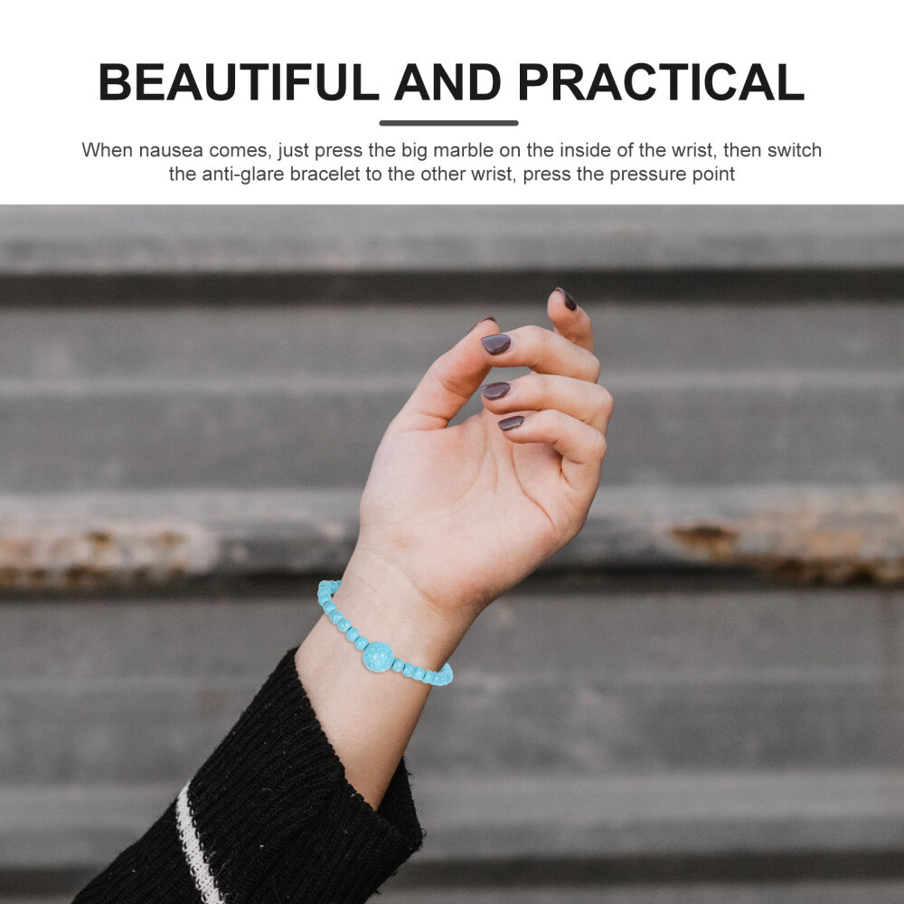 4 Pcs seasickness bracelet Anti Motion Sickness Bracelet Motion Nausea