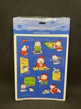 Vintage 1996 Hallmark ZIGGY  FRIENDS Stickers 4 Sheets NIP