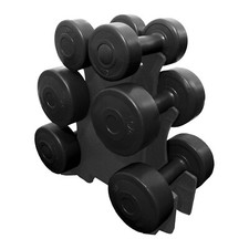 Azure 12kg Dumbbell Weight Set with Stand Women Home Lifting Gym Training