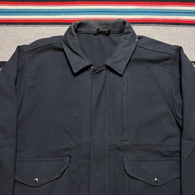 Vintage 90s Filson Style 93 Wool Mackinaw Zip Up Jacket Mens Size