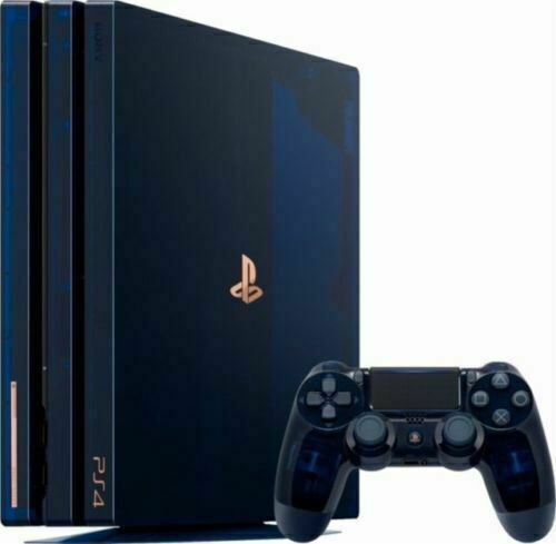 Sony PlayStation 4 Pro 2TB Milion Limited Edition Console - Blue for sale online | eBay