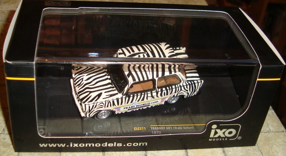 IXO - TRABANT 601 CAR (TRABI SAFARI)  1970    - 1:43  - BOXED - CLC271 - Image 2 of 4