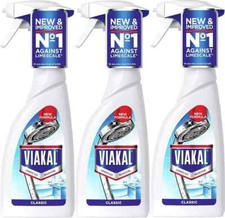 Viakal Classic Limescale Remover Spray, 500 ml x 3 12.93 per litre