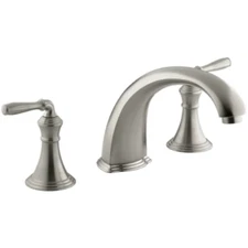 Kohler K-T398-4-BN #1 Devonshire Non-Diverter Deck Mounted Roman Tub Filler Trim