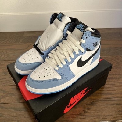 Nike Air Jordan 1 Retro High OG GS University Blue White Black 5Y 575441-134