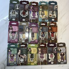 Santoro Gorjuss Girls 16 Mini Collectible W/card Rubber Stamps Lot READ