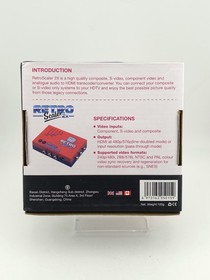 RetroScaler 2x A/V to HDMI Converter for Retro Game Consoles