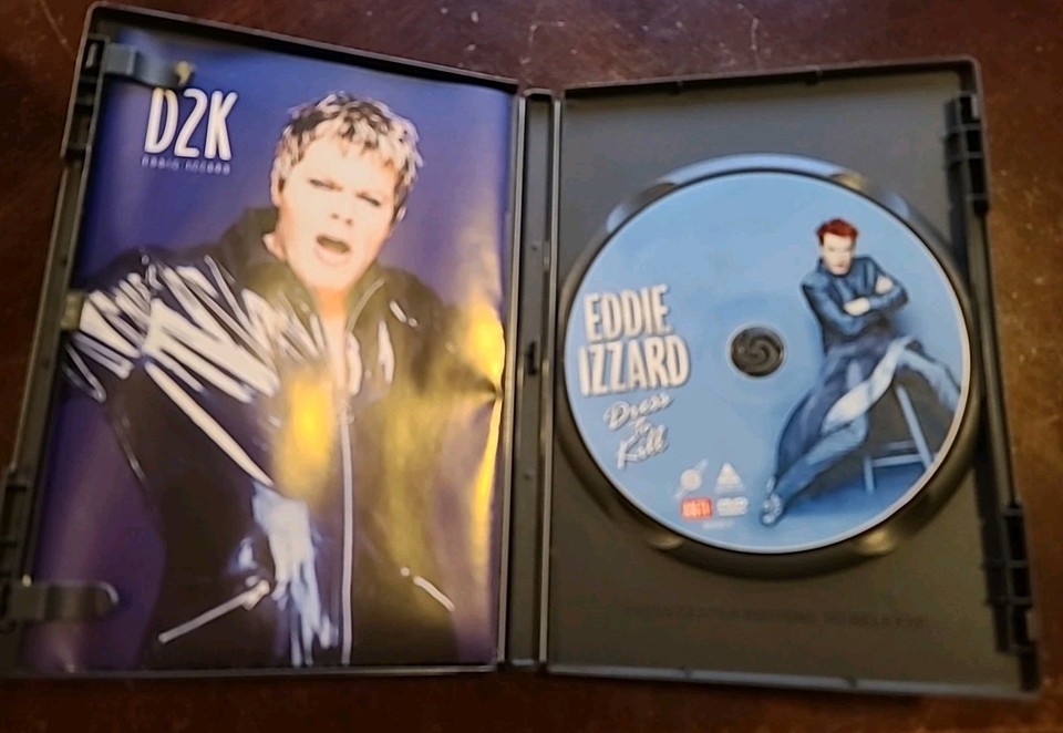 Eddie Izzard Dress to Kill DVD Very Good Eddie IzzardLawrence