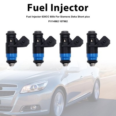 4Stück Einspritzdüse 630CC 60lb Für Siemens Deka Short pico FI114962 107962