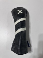 Cubierta de cabeza de cuero negro Stitch Fairway Wood Monaco