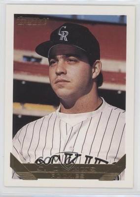 1993 Topps Gold Jayhawk Owens #606 Rookie RC 0b7