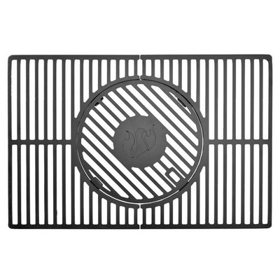LANDMANN Modulus Grillrostsystem Triton 2.1 Pizzastein WOK Grillspießset