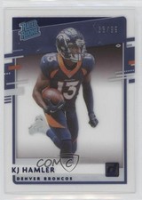 2020 Panini Chronicles Clearly Donruss Rated Rookie Blue 36/99 KJ Hamler 06bg