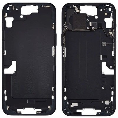 iPhone 15 Plus Middle Frame + Power & Volume Button Flex (Black)