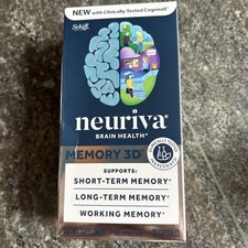 Neuriva Memory 3D Support Brain Health Capsules EXP 06/27 NEW in box