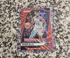 Brandon Miller Panini Monopoly Red Prizm