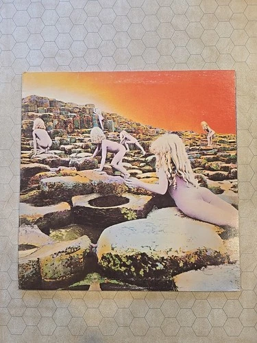 Led Zeppelin Houses Of The Holy Vinyl LP 1973 Atlantic Records GF SD 7255,