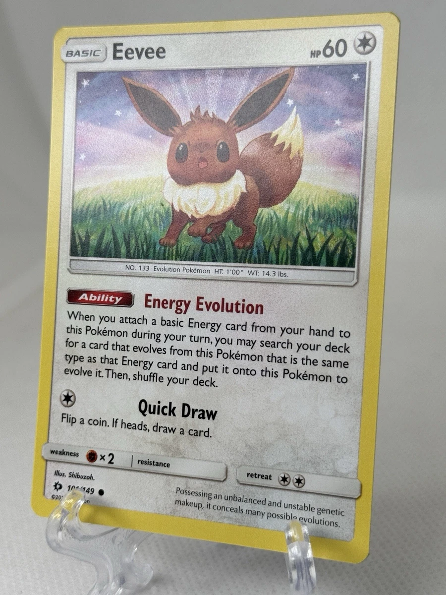 Eevee Pokmon TCG Common Base Set Individual Collectible Card Game Cards  for sale | eBay