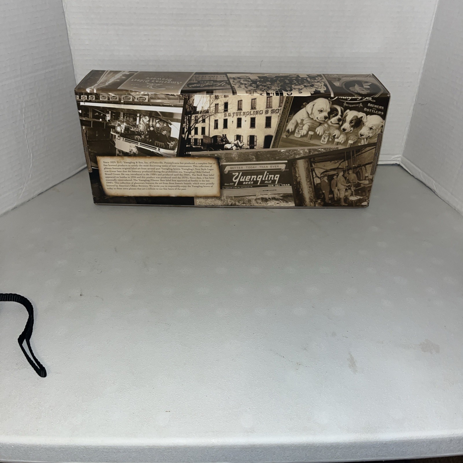 Yuengling RETRO 16 oz Glassware Set - Lager, Ale, Bock, Pilsener 1920-1948 NEW