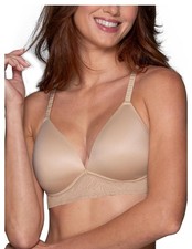NWT SIZE 34C Vanity Fair Women's Effortless Wireless Bra