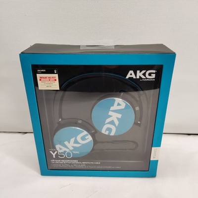 AKG BY HARMAN Y50 TÜRKIS KABELGEBUNDENE ON-EAR KLAPPKOPFHÖRER Y SERIE