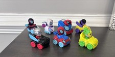 Disney Jr Marvel Spidey And His Amazing Friends Mini Car Vehicle Lot Of 7
