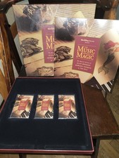 Vintage Walt Disney's The Music Behind the Magic 3 Cassette Collection 1994